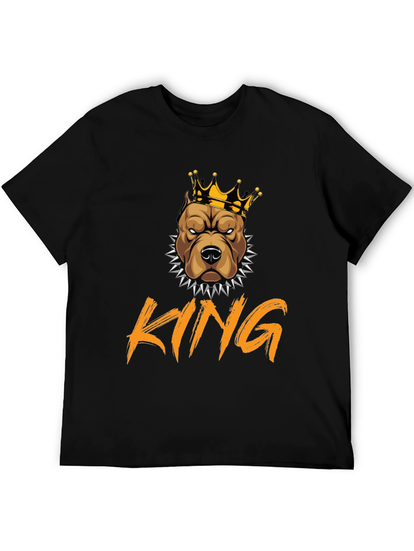 King Pitbull Graphic Tee - Black