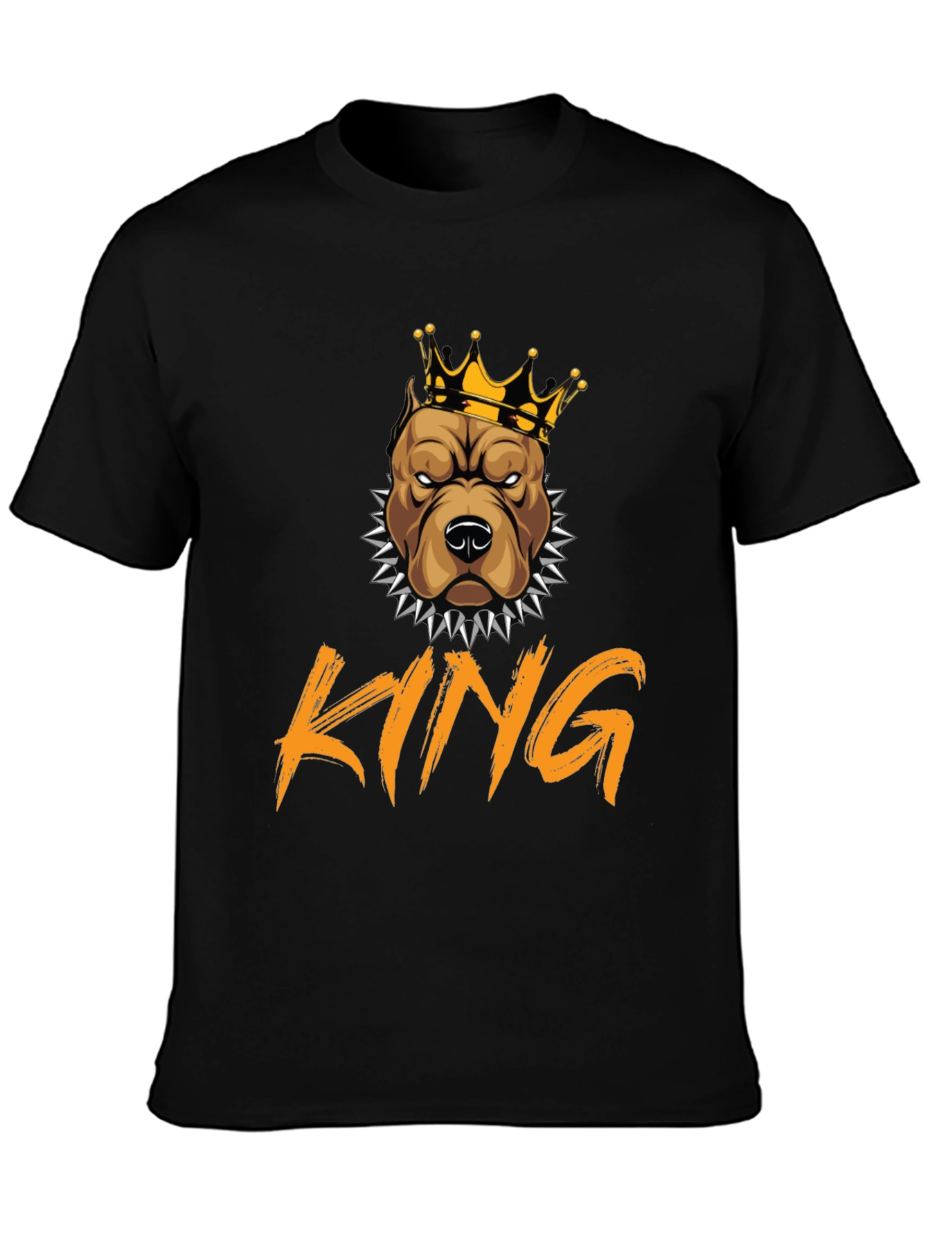 King Pitbull Graphic Tee - Black