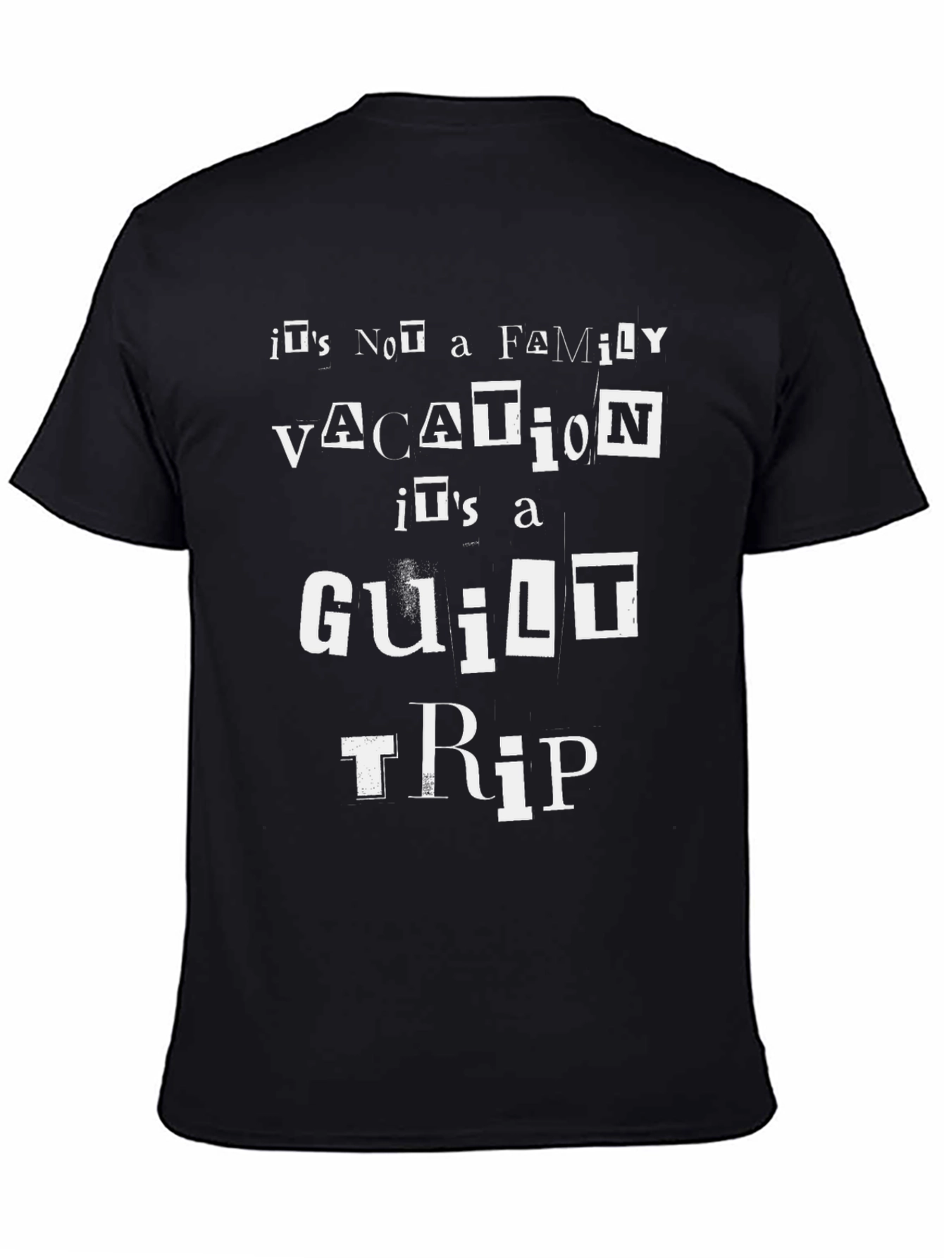 Funny Guilt Trip Vacation Graphic Tee