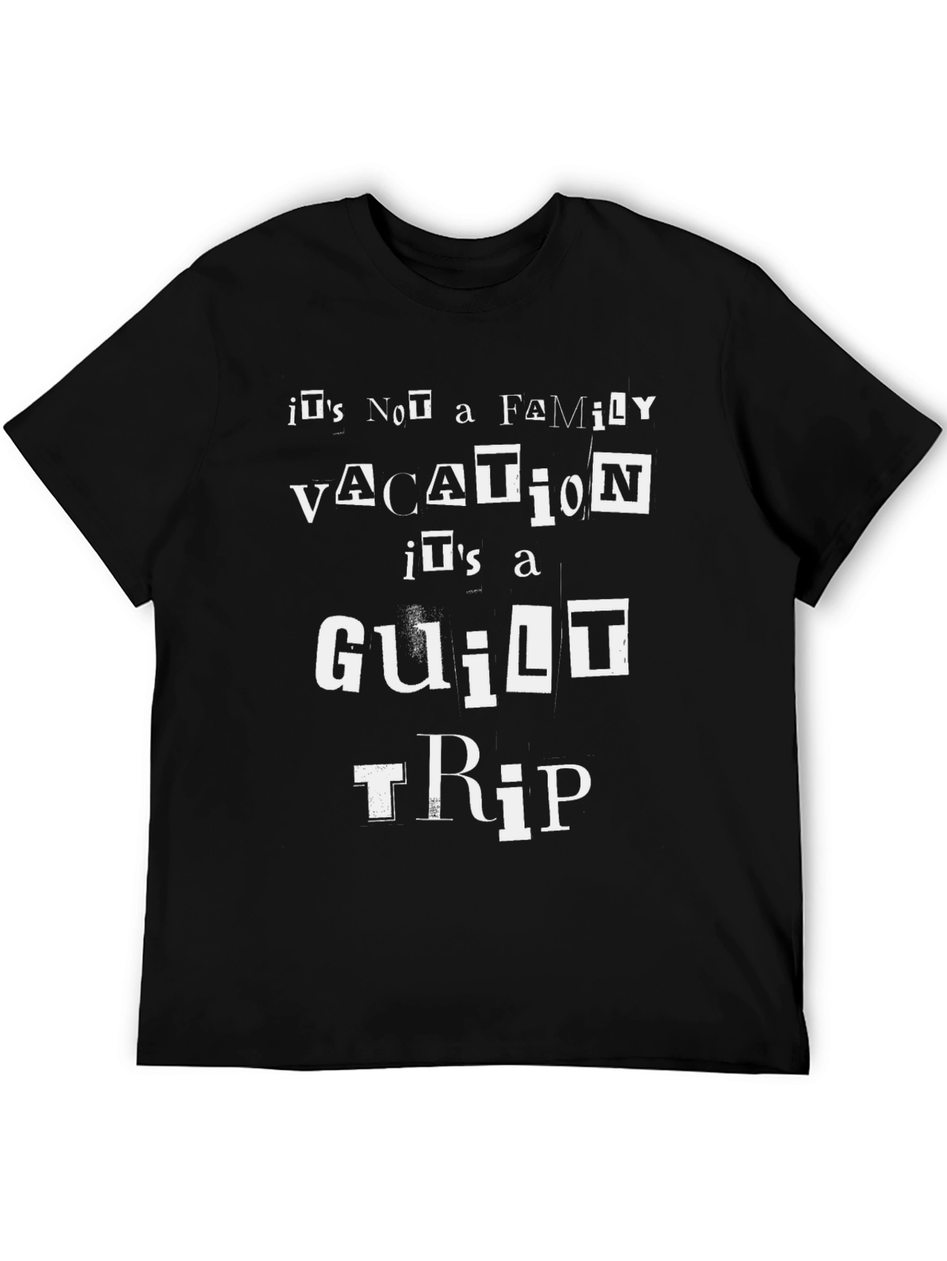 Funny Guilt Trip Vacation Graphic Tee