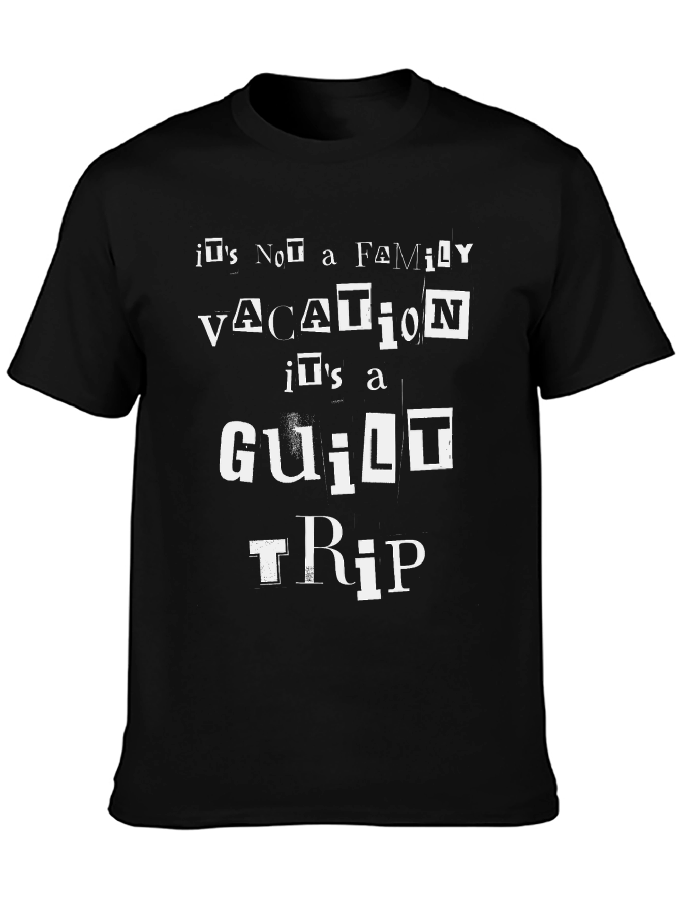 Funny Guilt Trip Vacation Graphic Tee