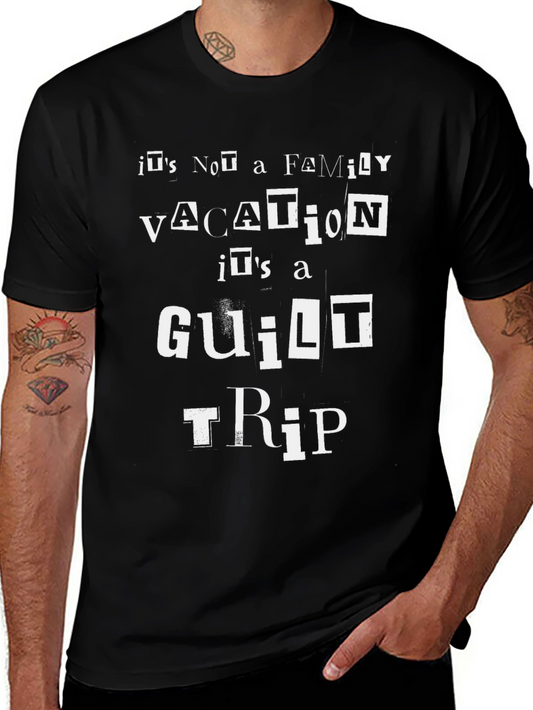 Funny Guilt Trip Vacation Graphic Tee