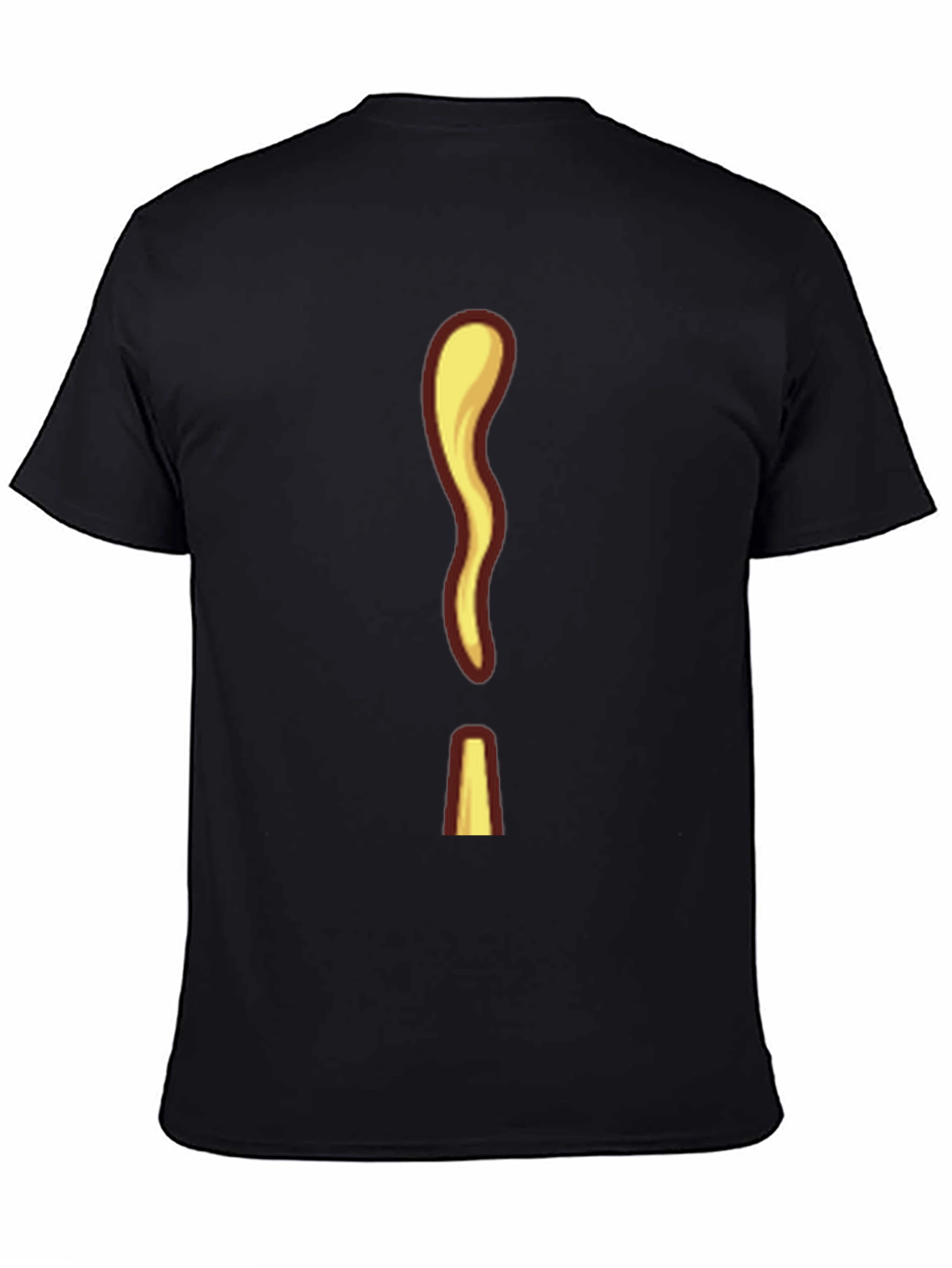 Unique Cartoon Exclamation Mark Graphic Tee