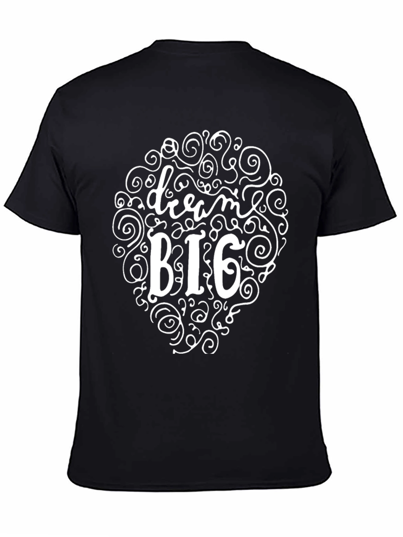 Dream Big Graphic Tee - Black T-Shirt