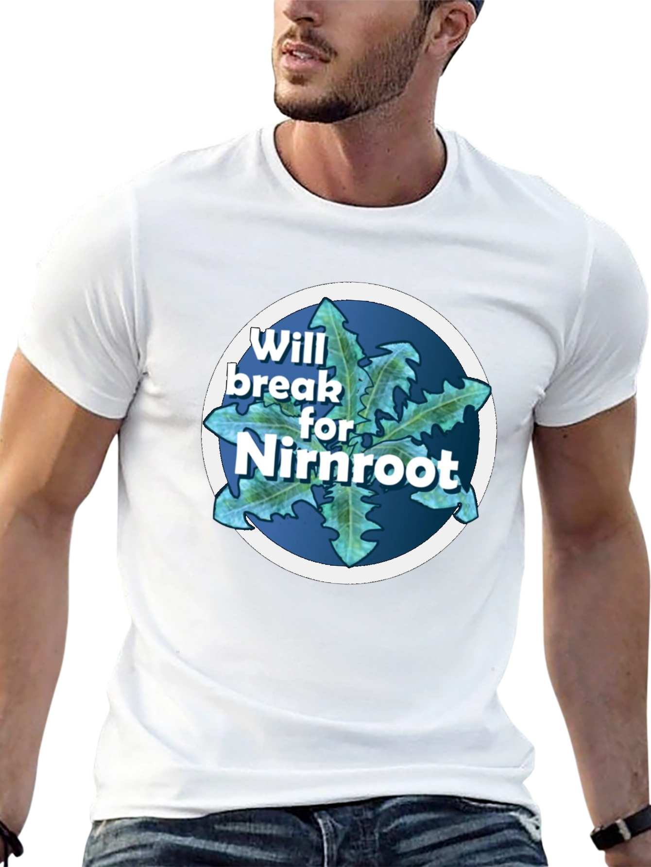 Will Break For Nirnroot Black T-Shirt