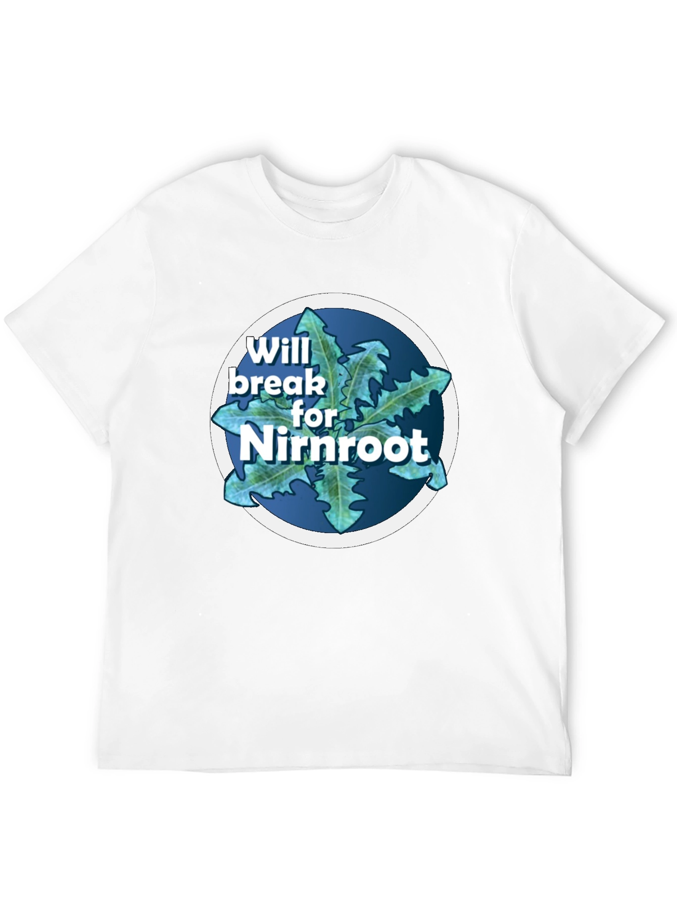 Will Break For Nirnroot Black T-Shirt