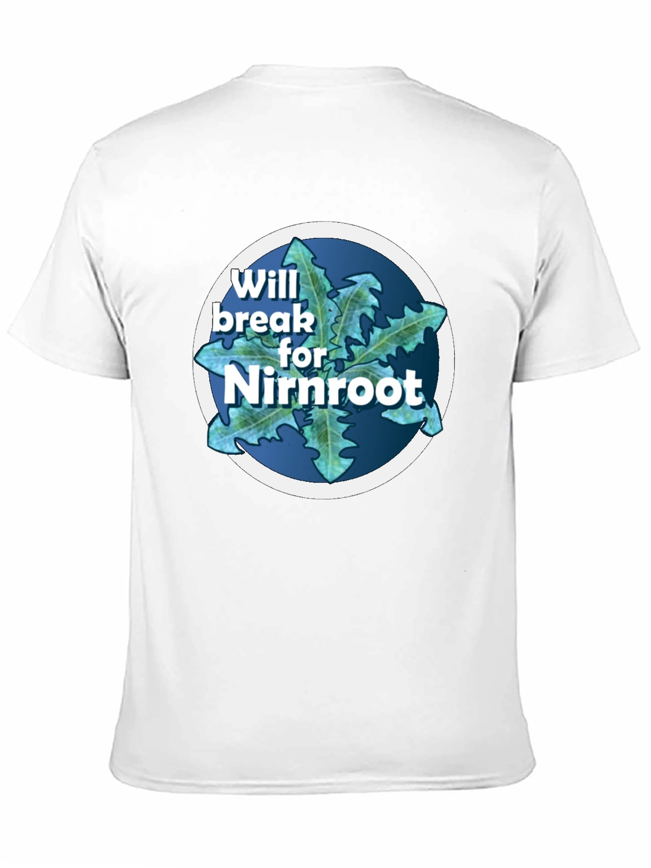 Will Break For Nirnroot Black T-Shirt