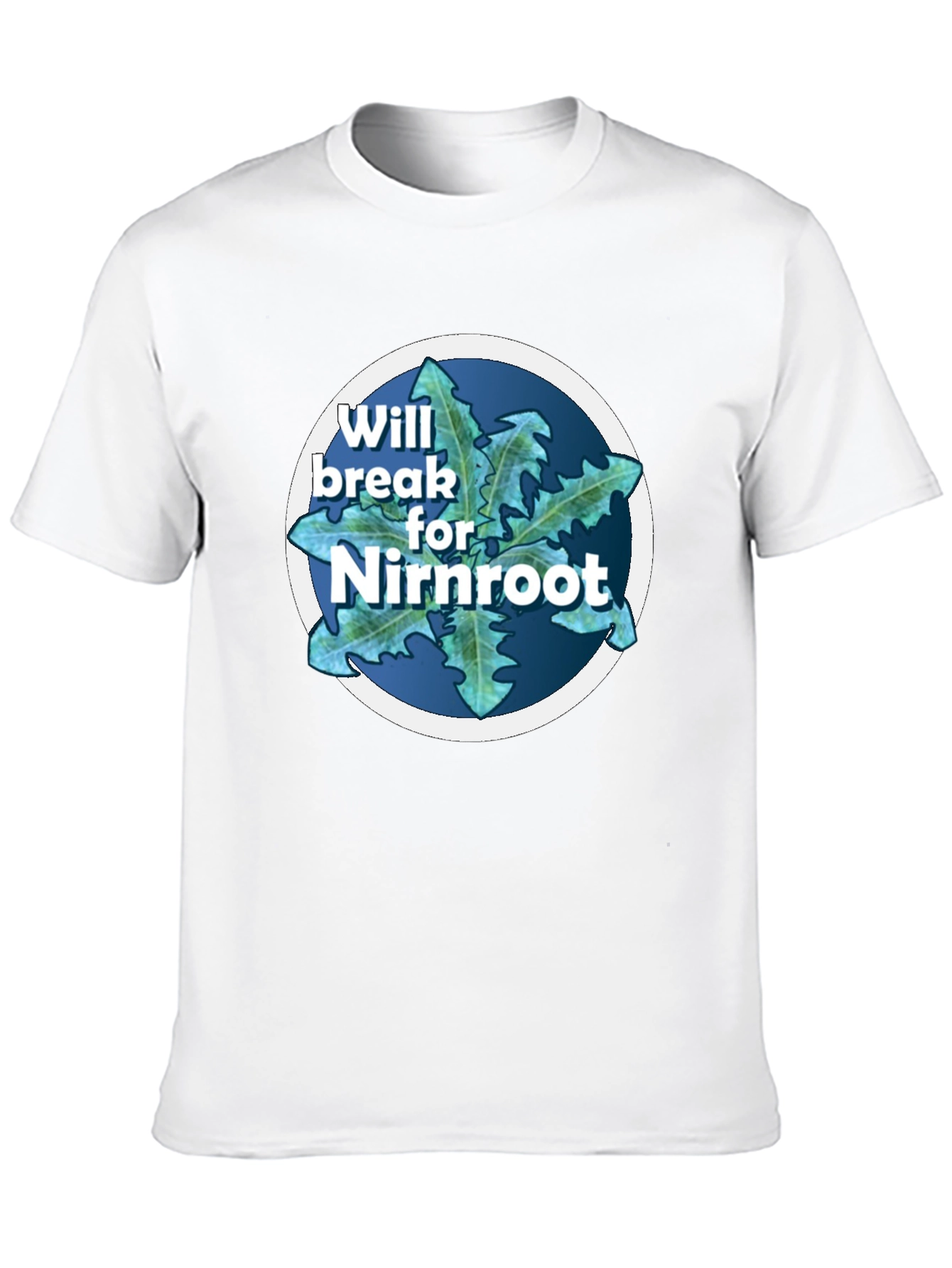 Will Break For Nirnroot Black T-Shirt
