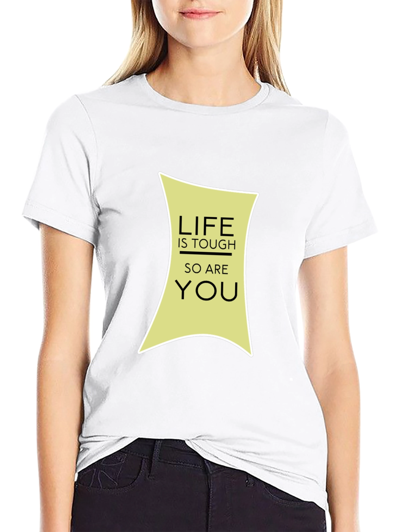 Life is Tough T-Shirt - Motivational Graphic Tee
