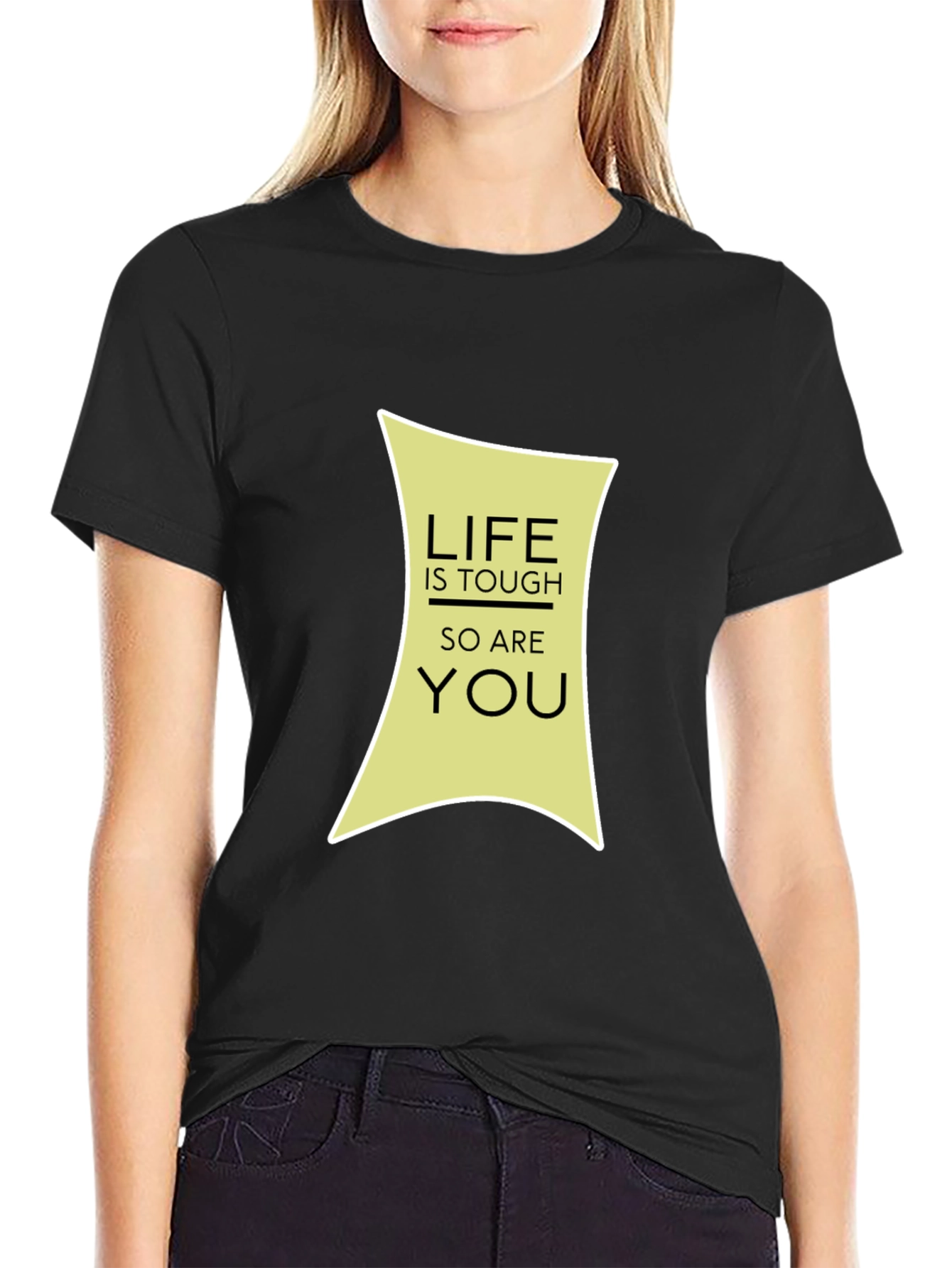 Life is Tough T-Shirt - Motivational Graphic Tee