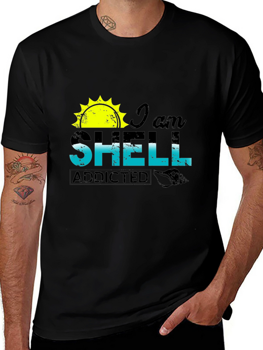 I am Shell Addicted T-Shirt - Beach Lover Tee