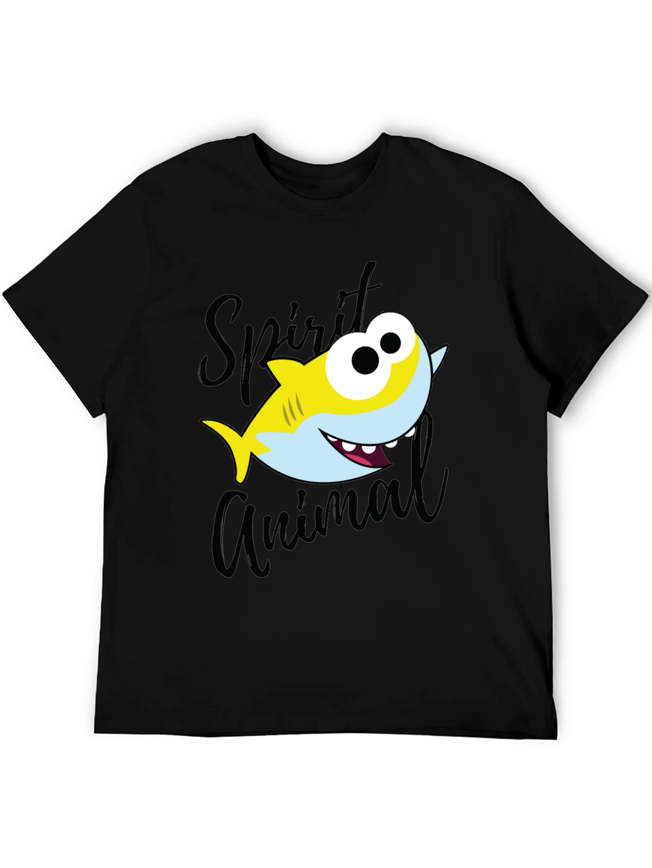 Shark Spirit Animal Graphic T-Shirt