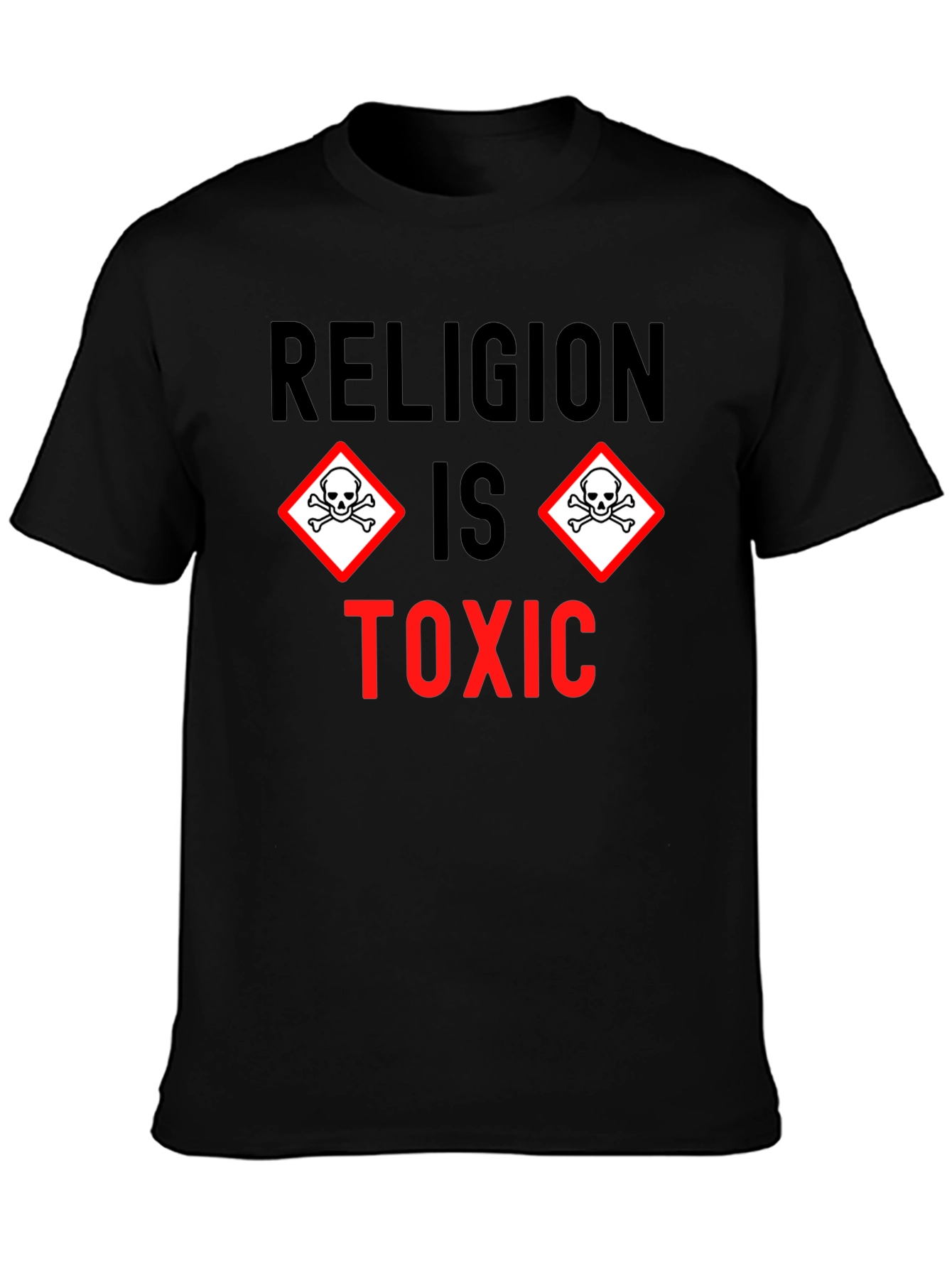 Religion is Toxic Graphic T-Shirt