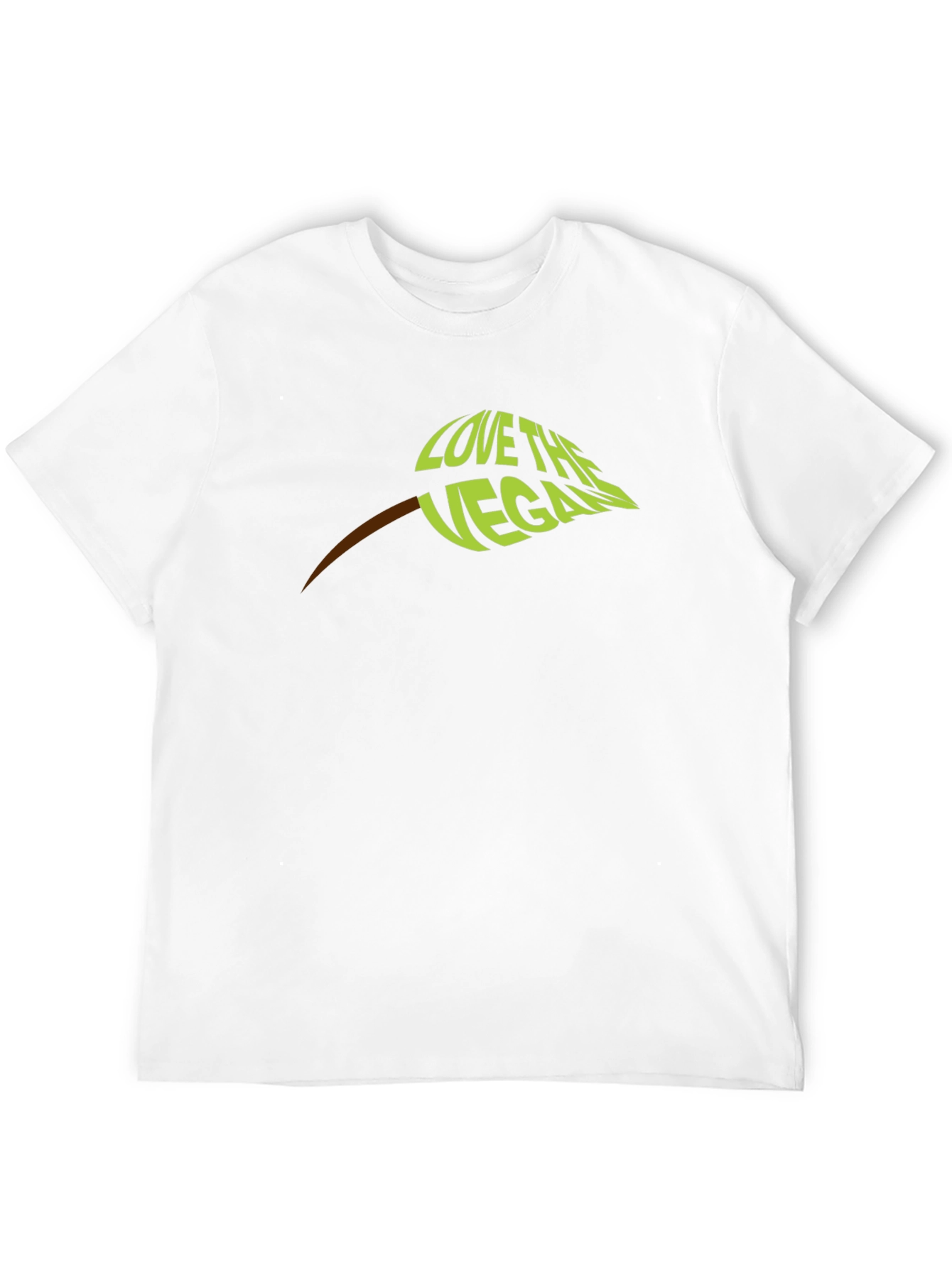 Love The Vegan T-Shirt - Black Vegan Tee