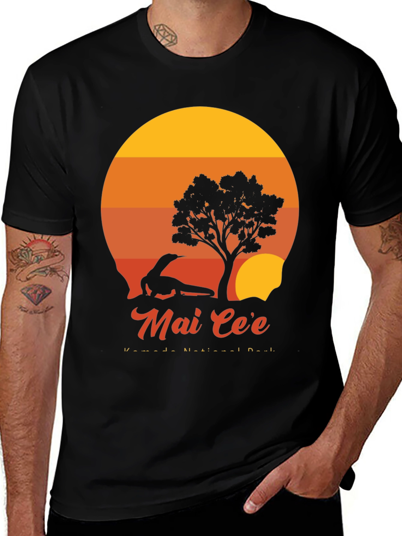 Komodo National Park T-Shirt - Mai Cee Design