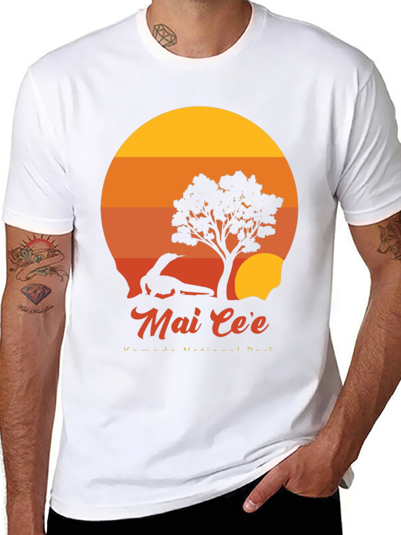 Komodo National Park T-Shirt - Mai Cee Design