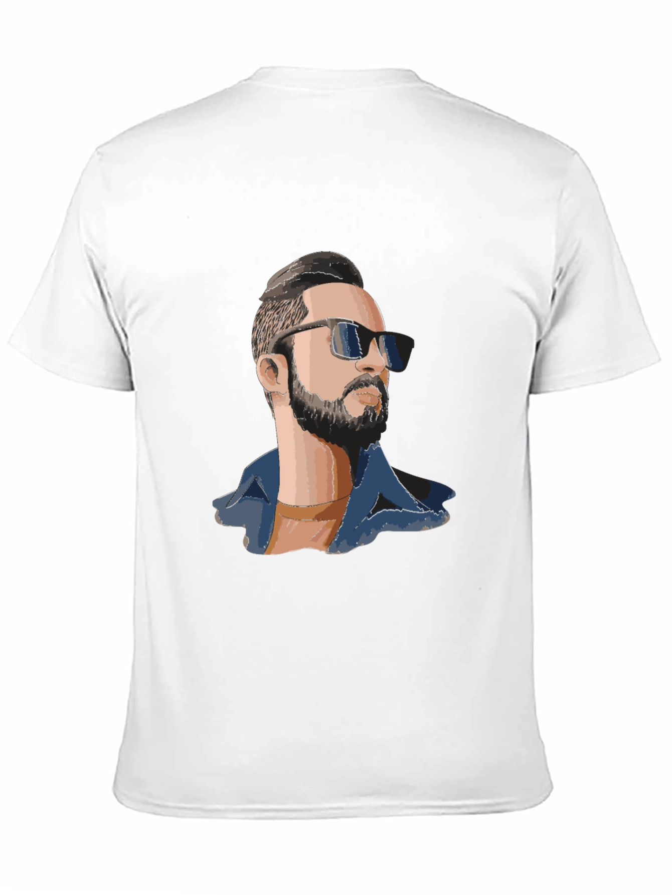 Cool Graphic T-Shirt - Man with Sunglasses