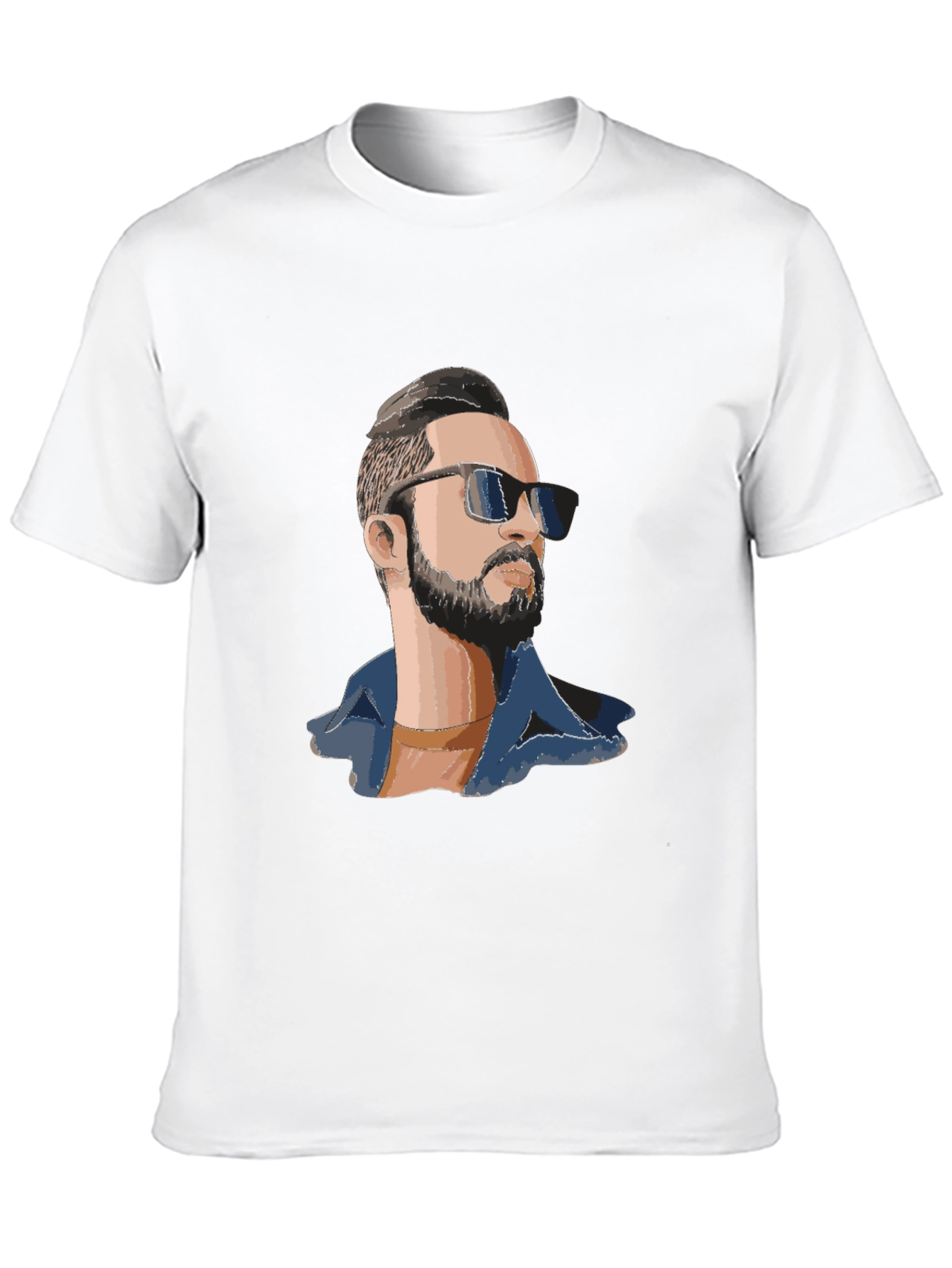 Cool Graphic T-Shirt - Man with Sunglasses
