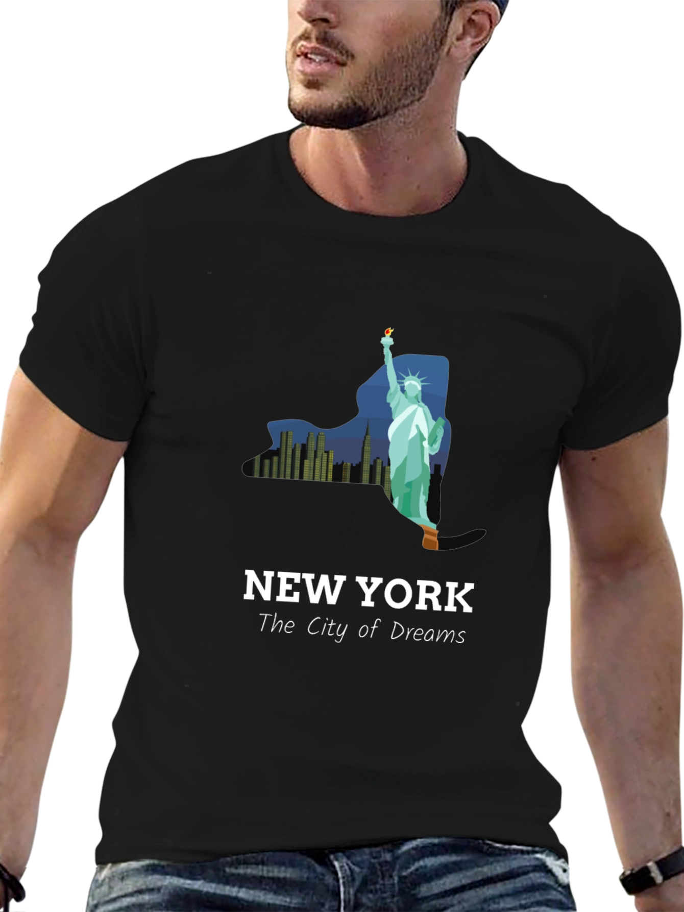 New York City of Dreams Graphic T-Shirt