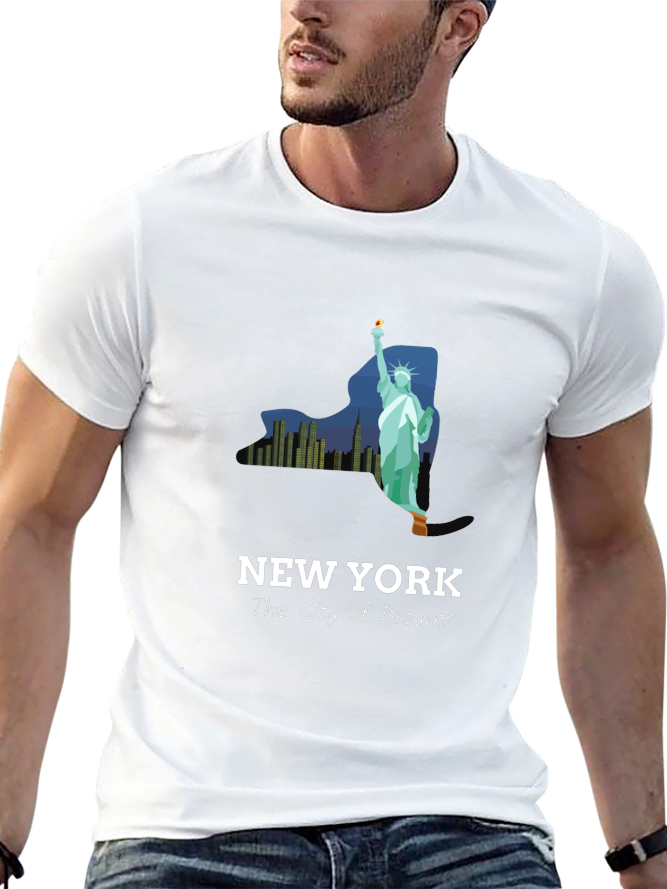 New York City of Dreams Graphic T-Shirt