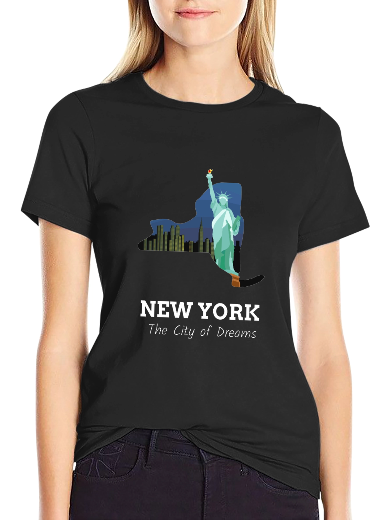 New York City of Dreams Graphic T-Shirt