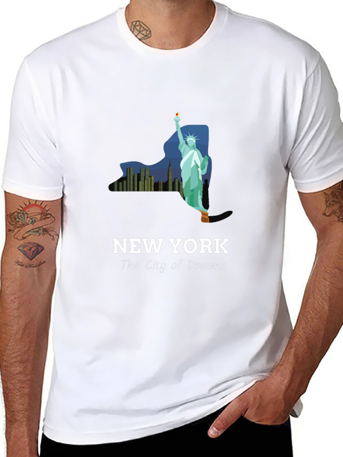 New York City of Dreams Graphic T-Shirt