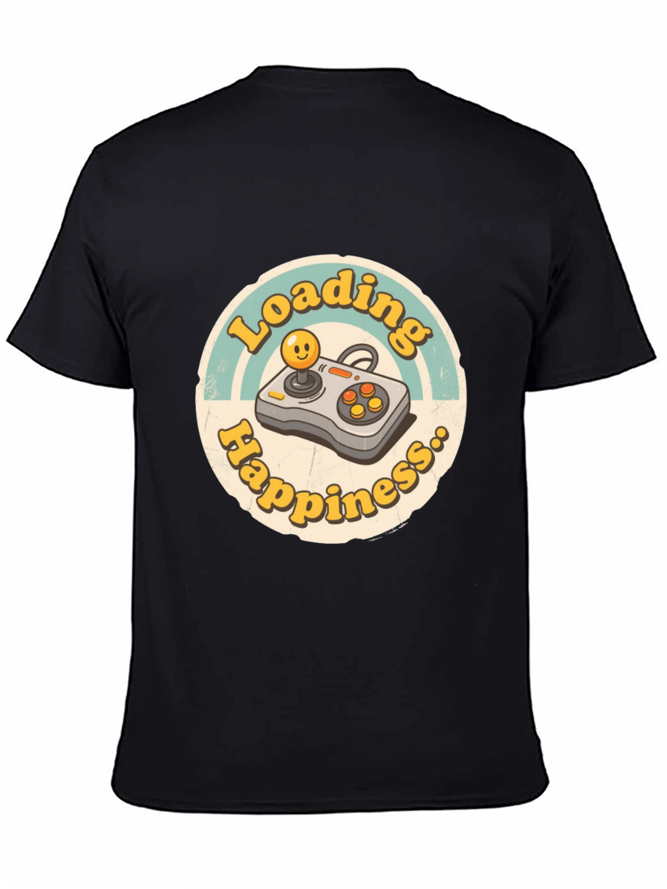 Loading Happiness Retro Gaming T-Shirt