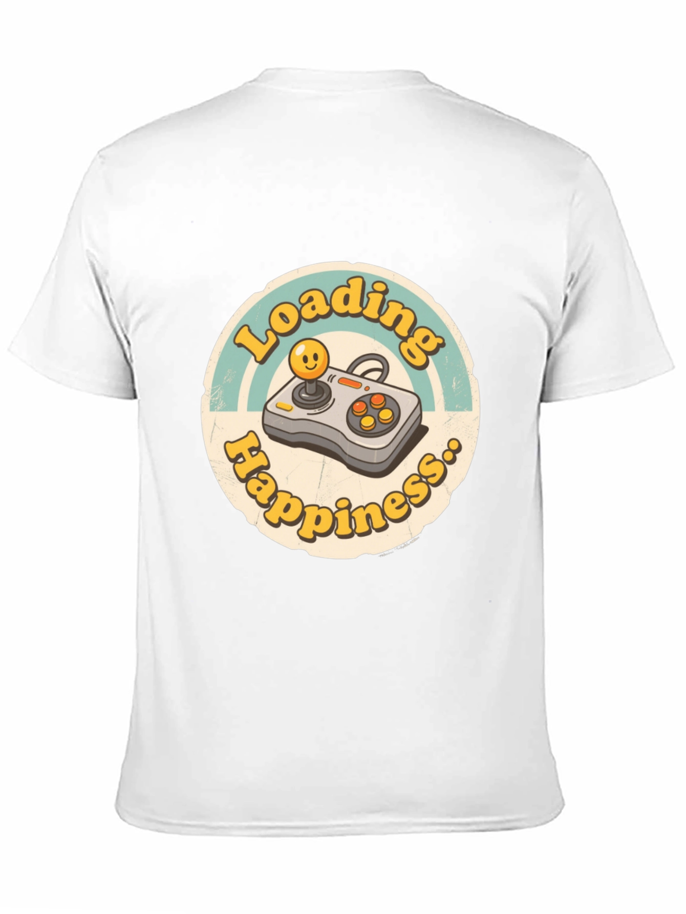 Loading Happiness Retro Gaming T-Shirt