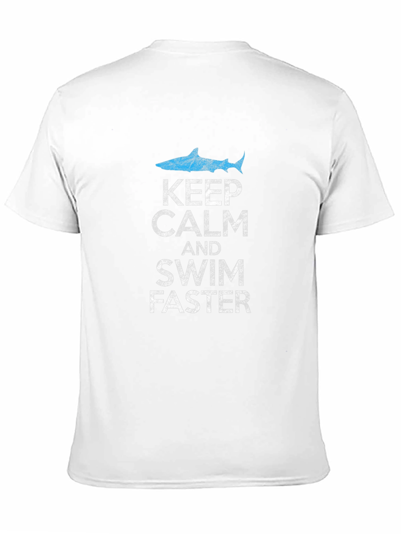 Keep Calm and Swim Faster Shark T-Shirt