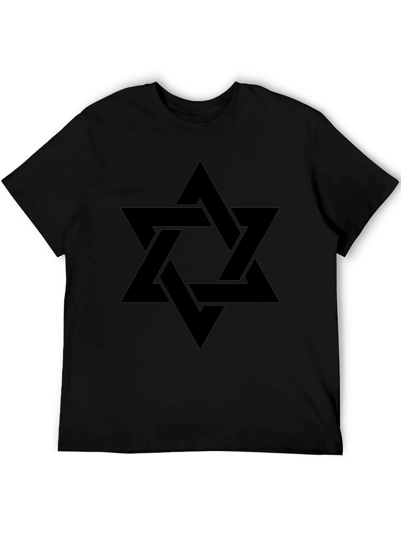 Black Star of David Graphic Tee