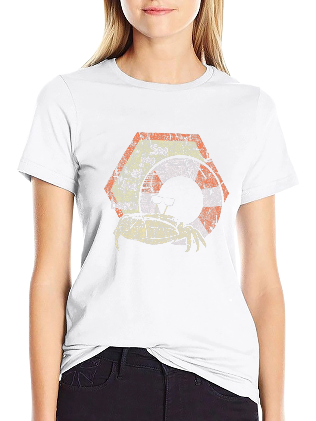 See You at the Beach Crab Graphic Tee