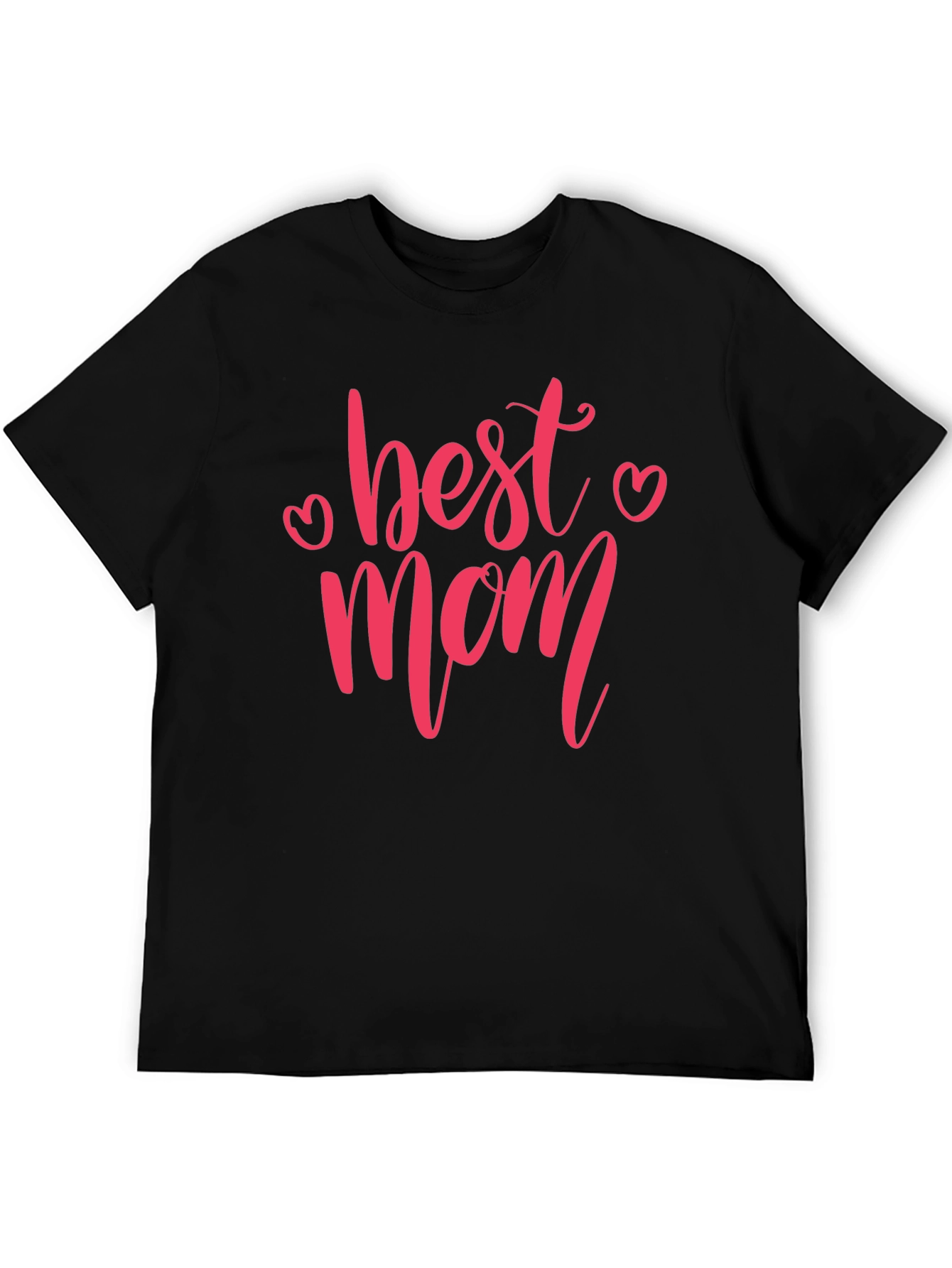 Best Mom Graphic Tee - Black T-Shirt