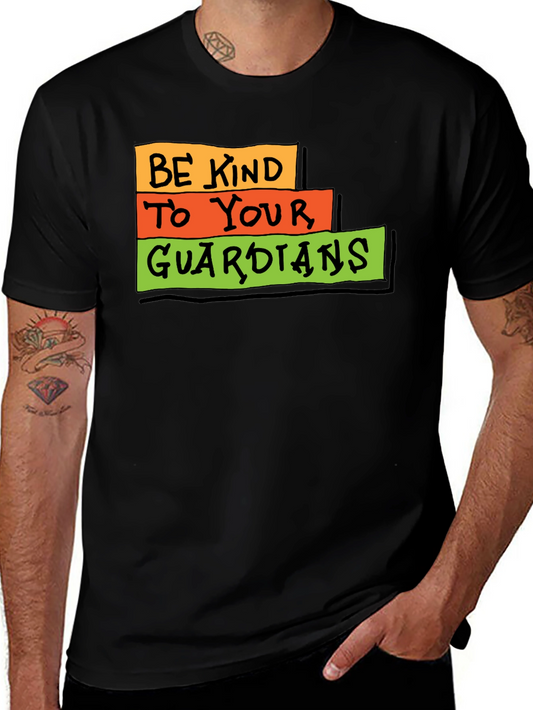 Be Kind to Your Guardians Black T-Shirt