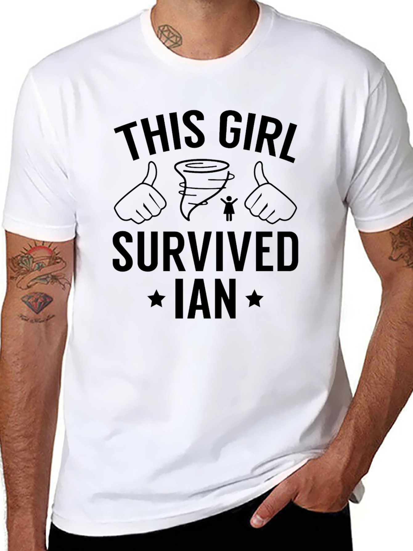 This Girl Survived Ian T-Shirt