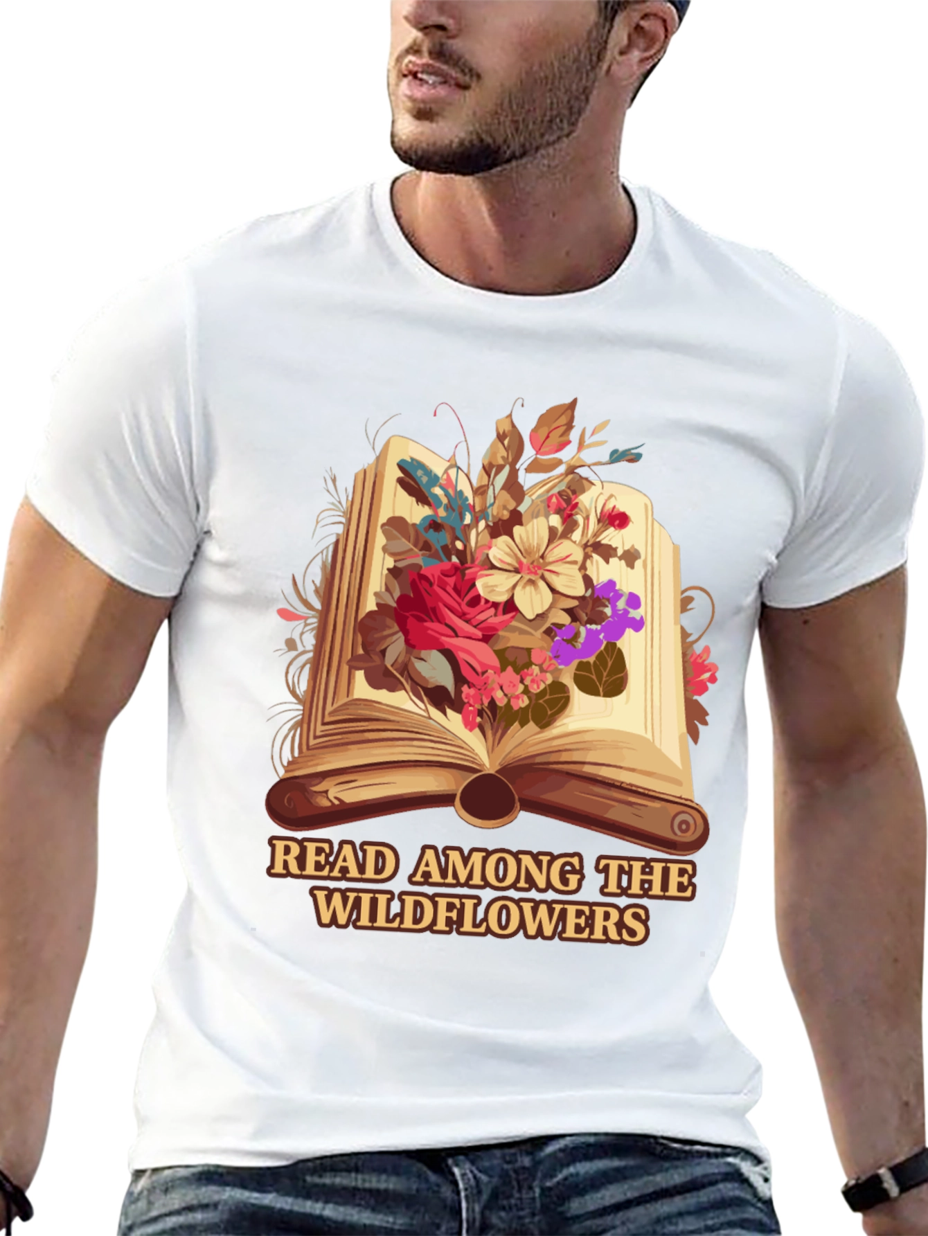 Read Among The Wildflowers T-Shirt