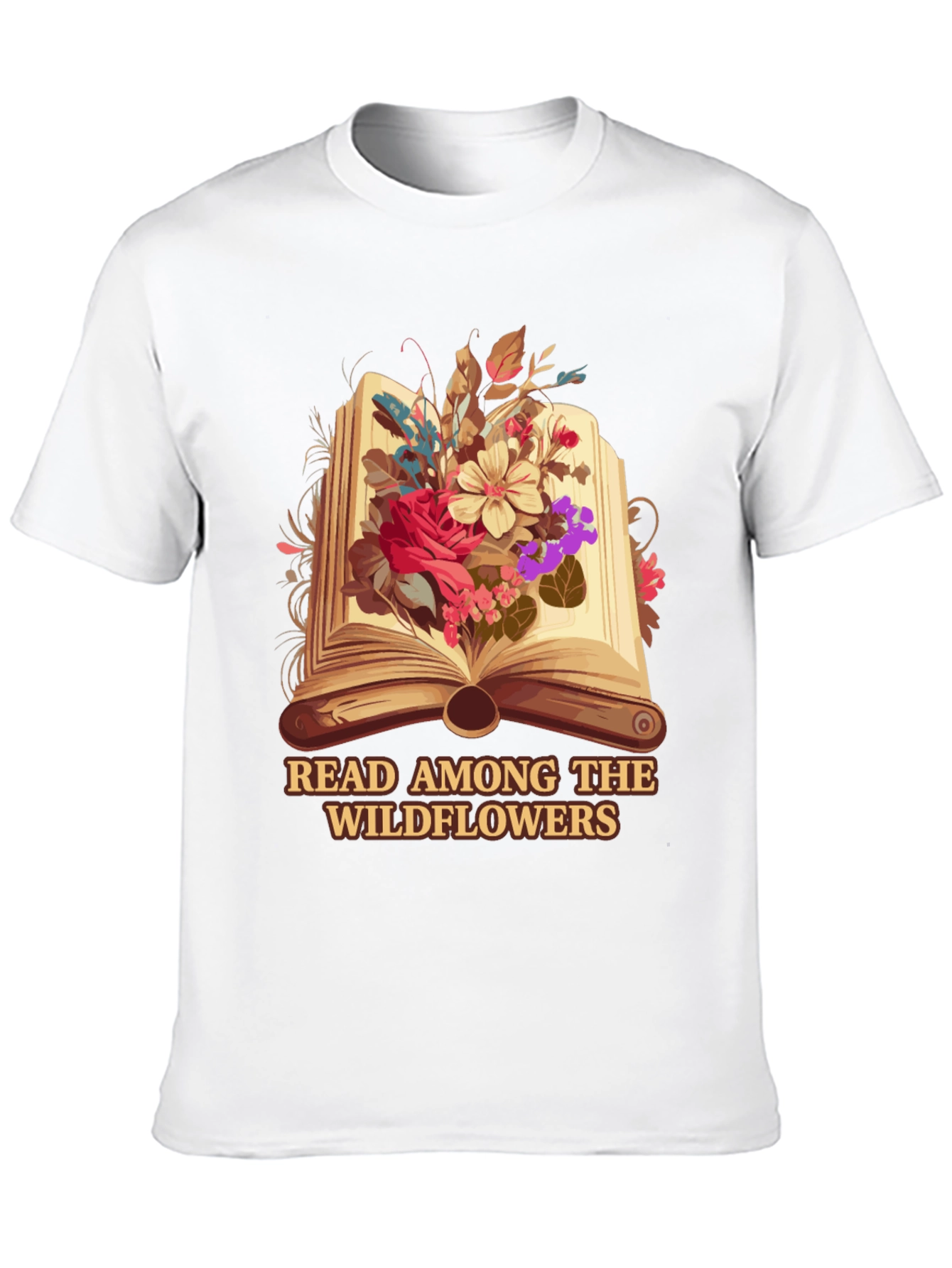 Read Among The Wildflowers T-Shirt