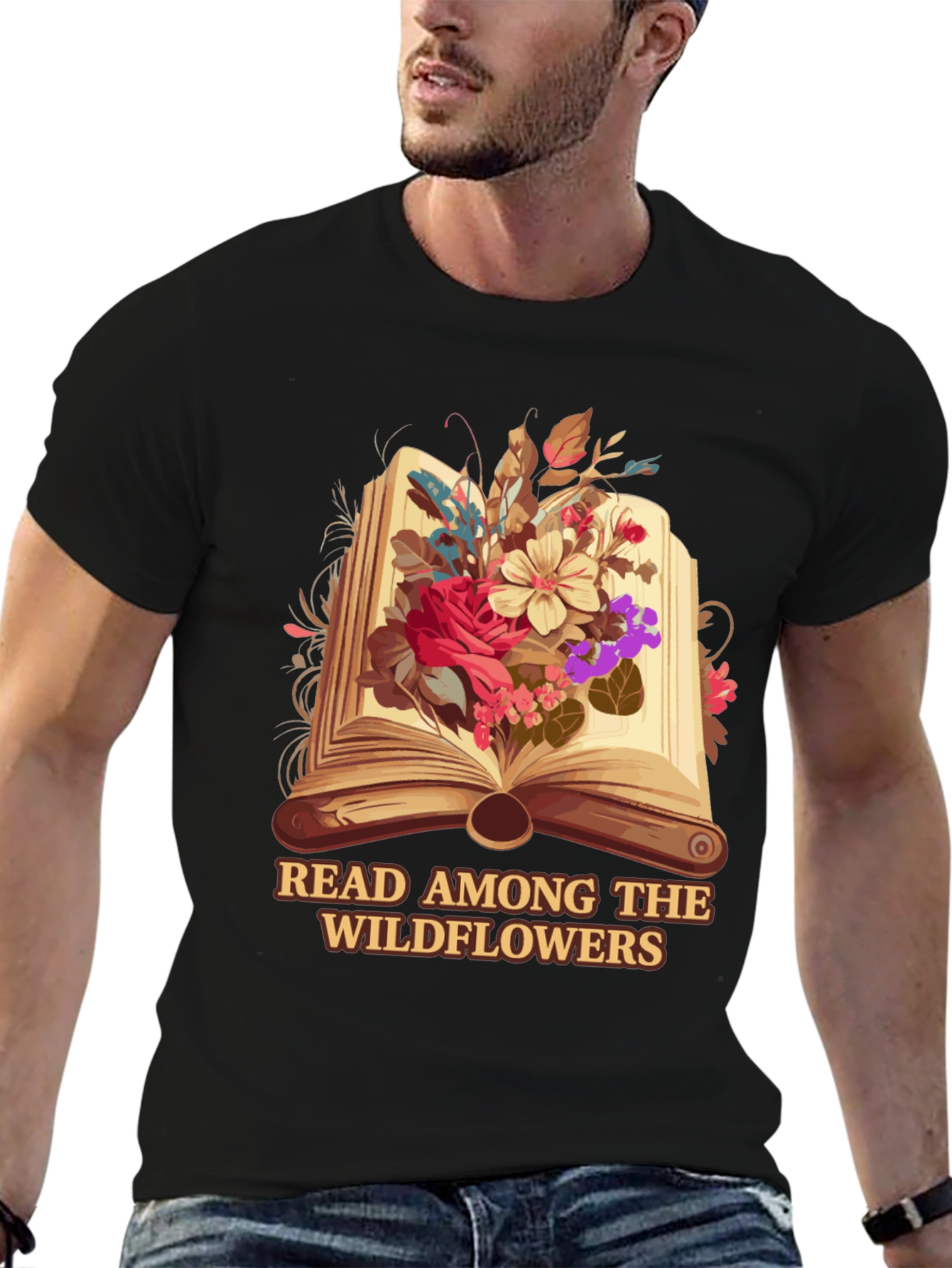 Read Among The Wildflowers T-Shirt