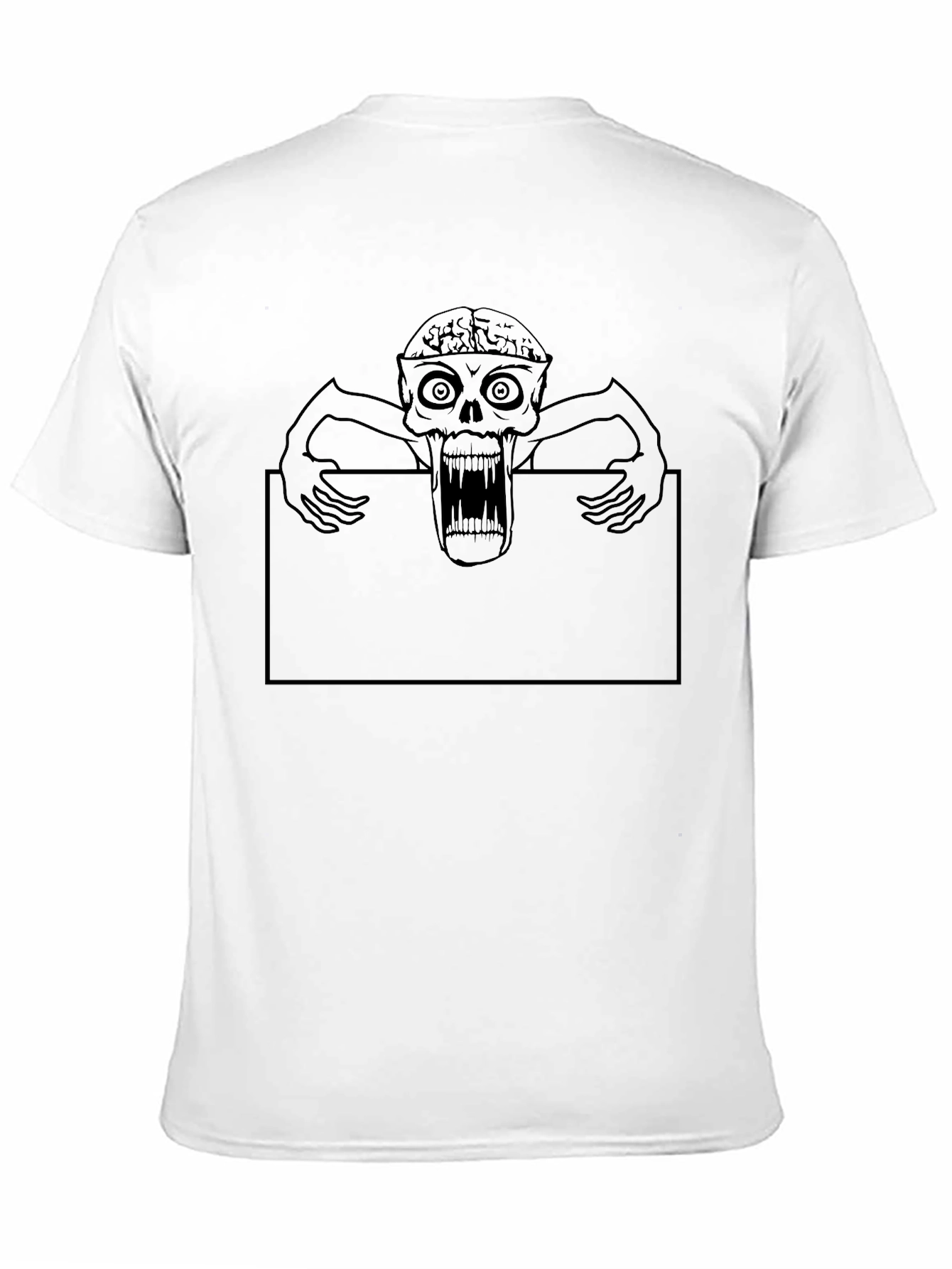Zombie Graphic Black T-Shirt