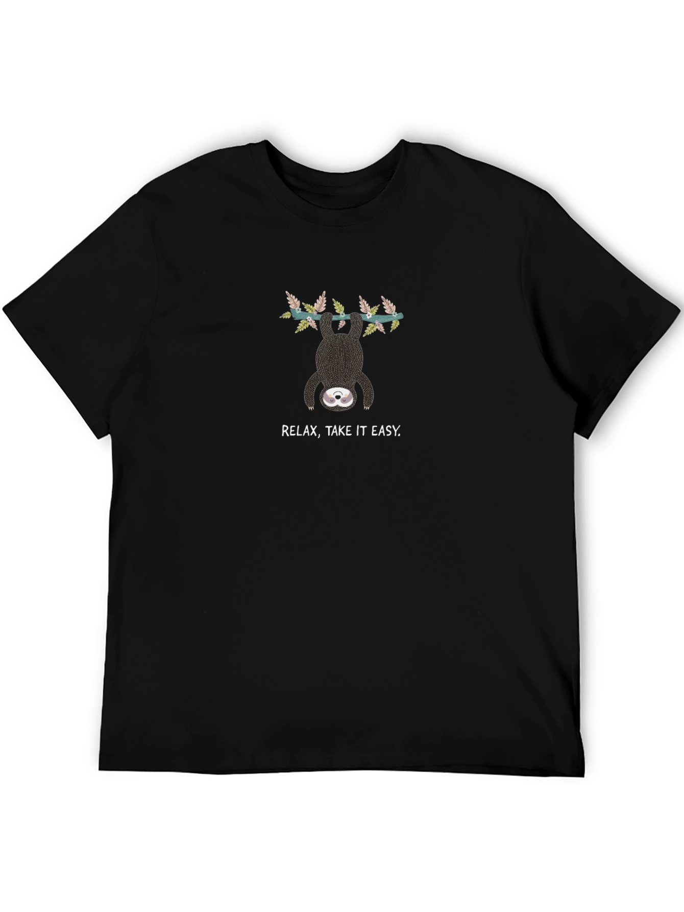 Relax Sloth Graphic Tee - Easygoing Vibe