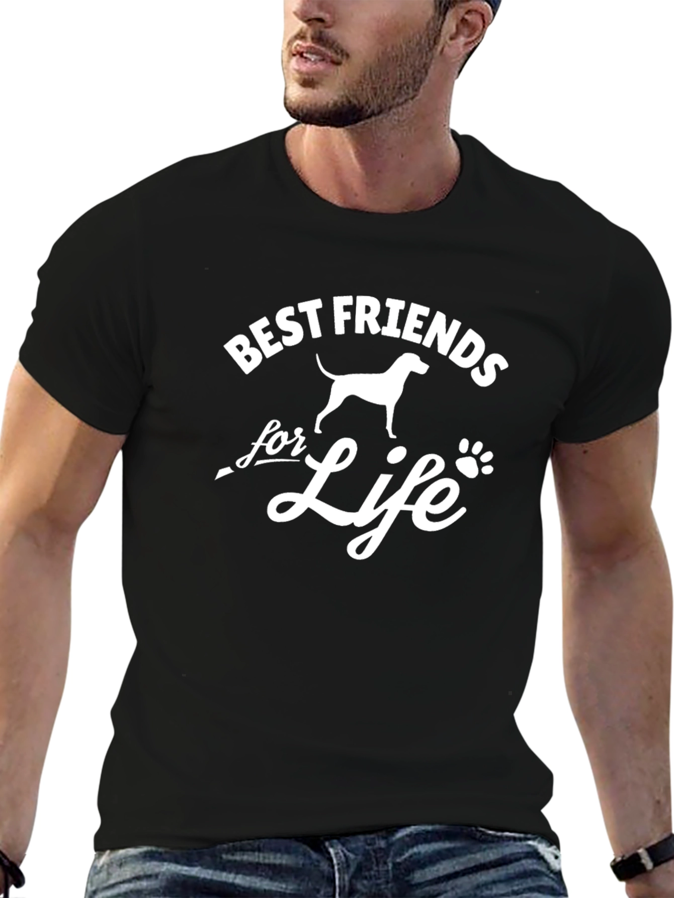 Best Friends for Life Dog T-Shirt