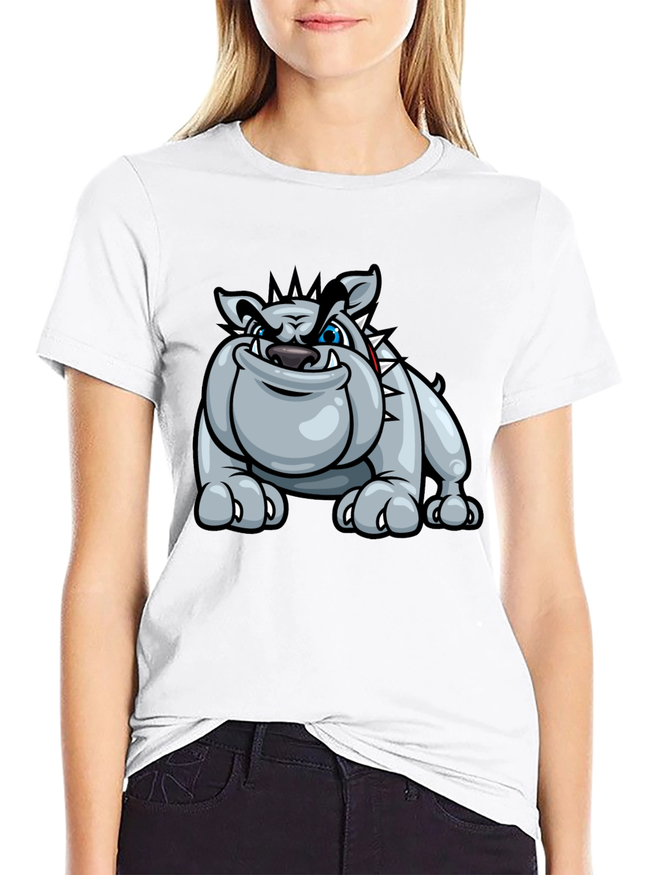 Bulldog Graphic T-Shirt