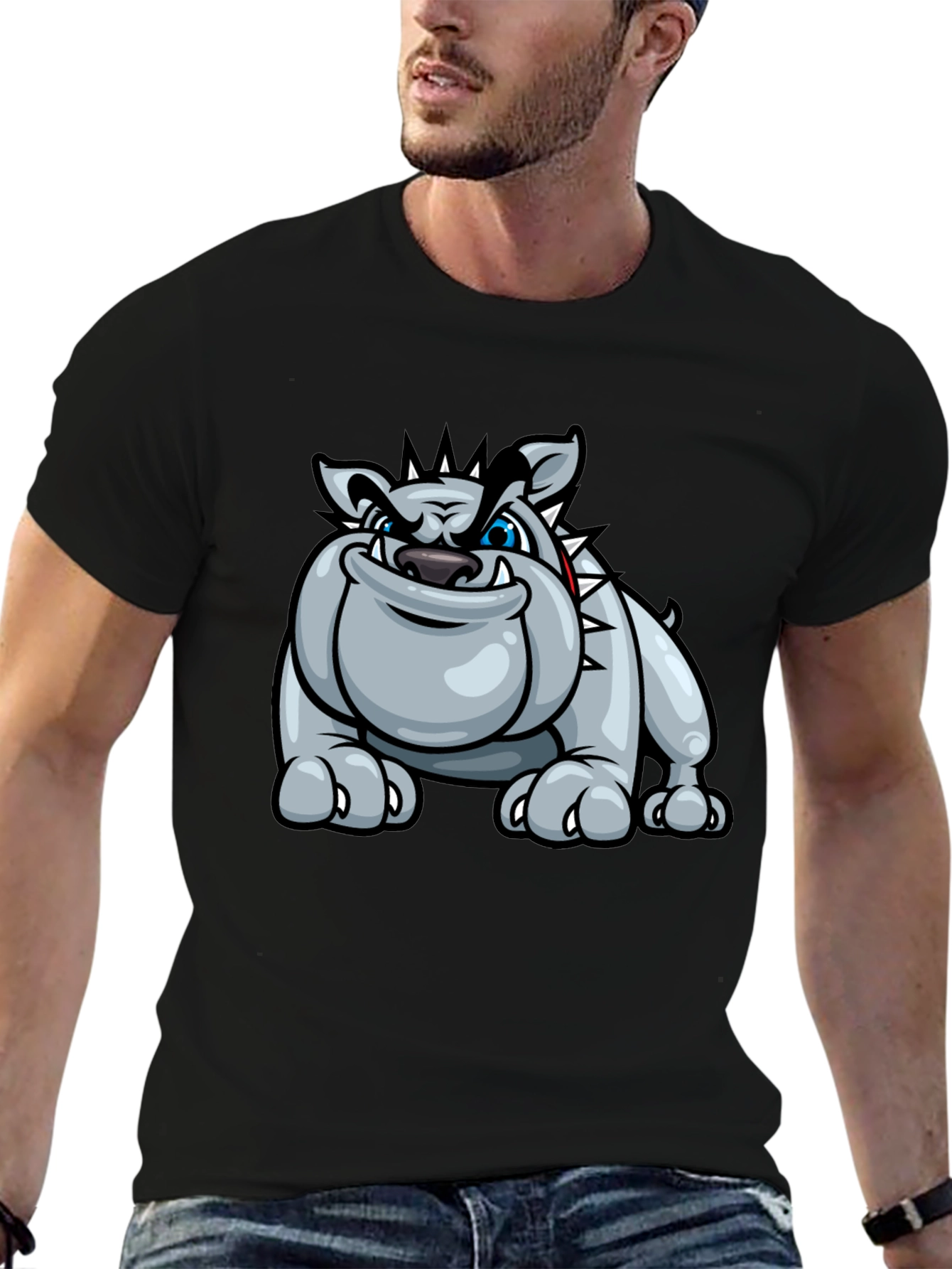 Bulldog Graphic T-Shirt