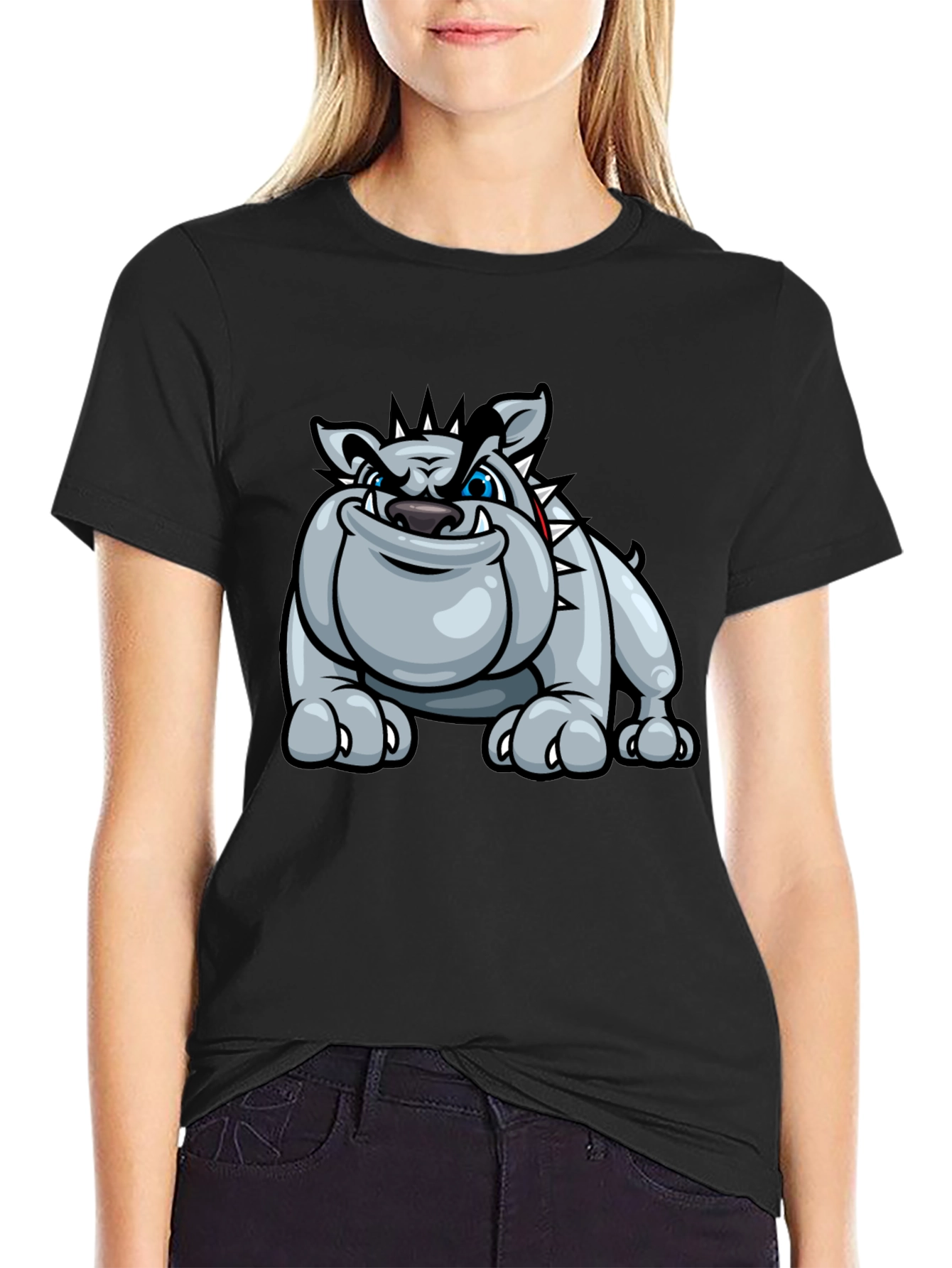 Bulldog Graphic T-Shirt