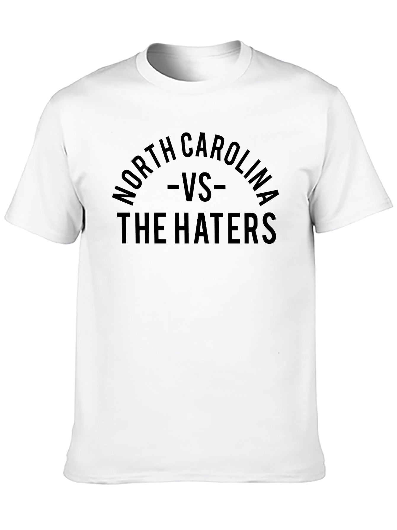 North Carolina VS The Haters Black Graphic T-Shirt