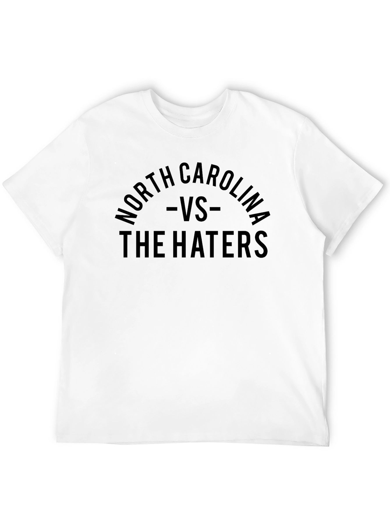 North Carolina VS The Haters Black Graphic T-Shirt