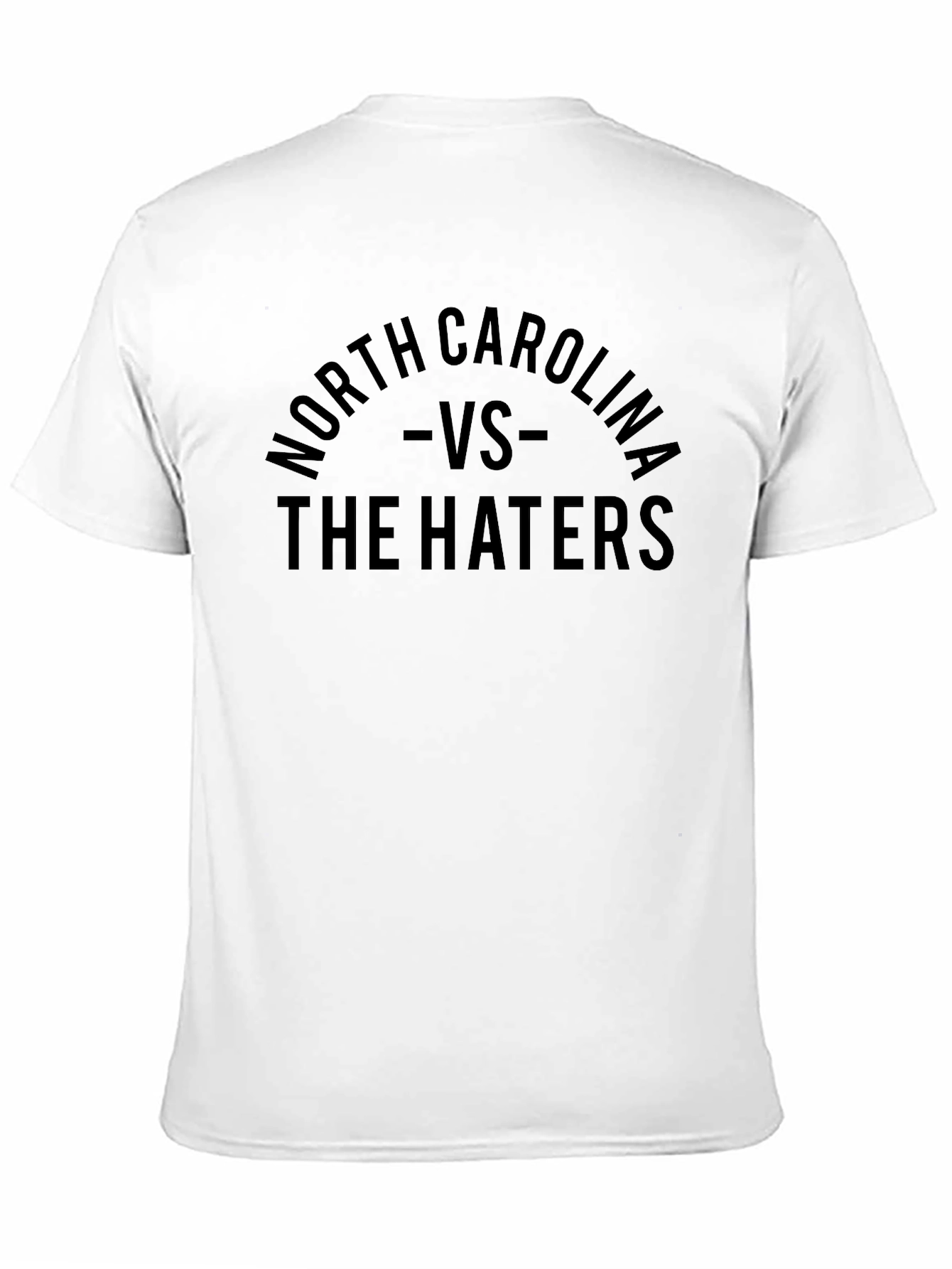 North Carolina VS The Haters Black Graphic T-Shirt