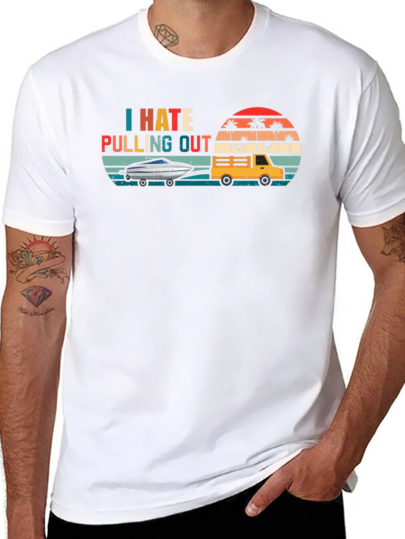 I Hate Pulling Out T-Shirt - Funny Boating Tee
