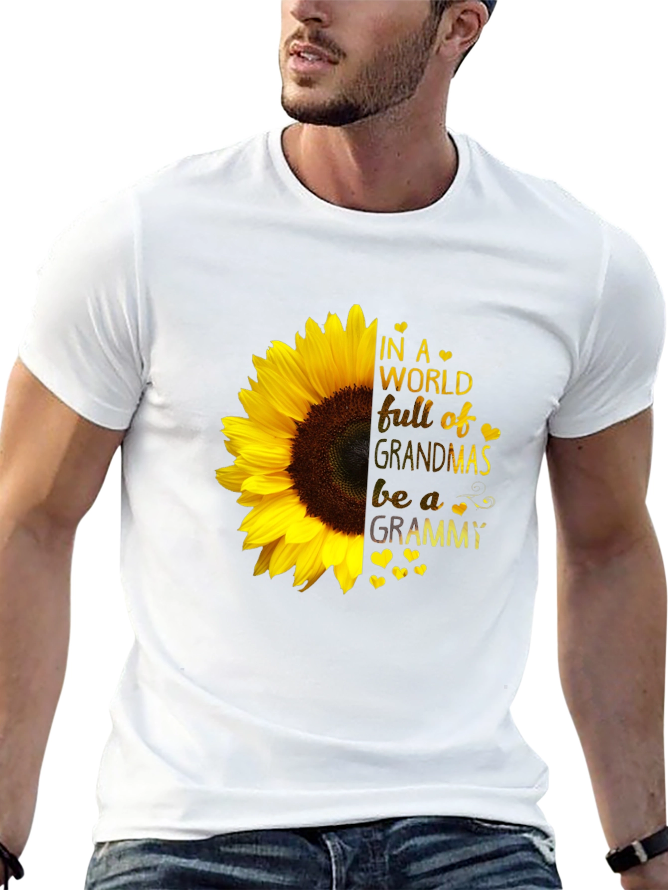 Sunflower Graphic Tee - Be a MAMMY T-Shirt