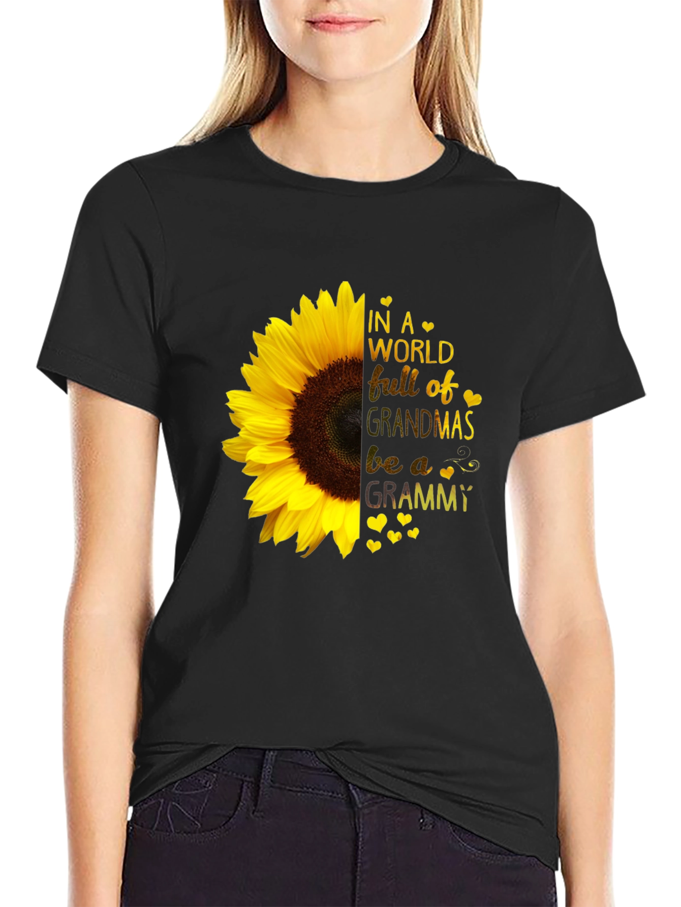 Sunflower Graphic Tee - Be a MAMMY T-Shirt