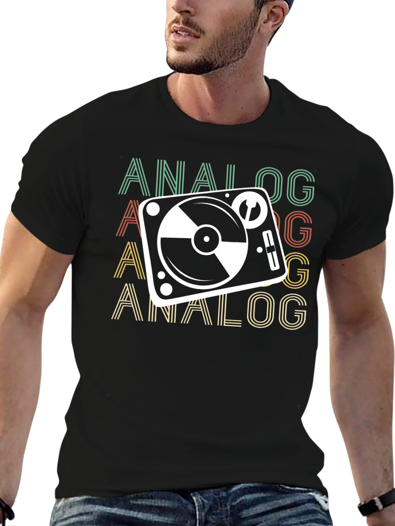 Retro Analog Turntable T-Shirt